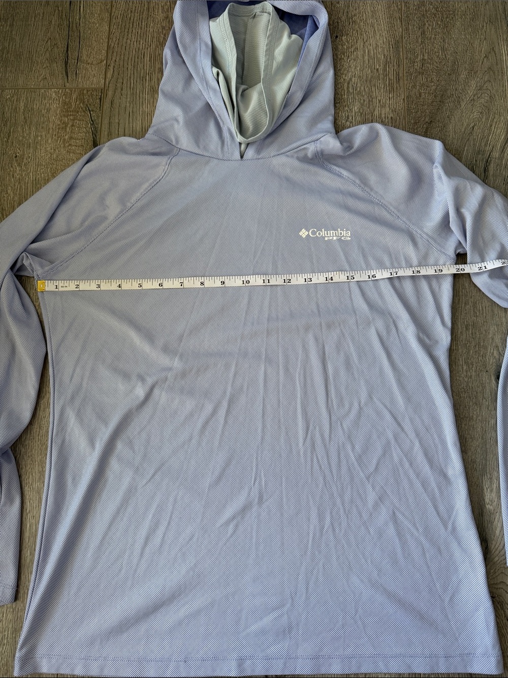 Columbia Light Lavender PFG Long Sleeve Hoodie - Picture 6 of 11